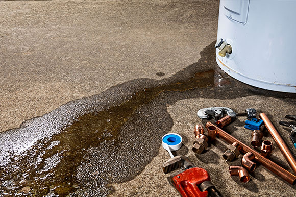 نشتی آب از پکیج ایران رادیاتور