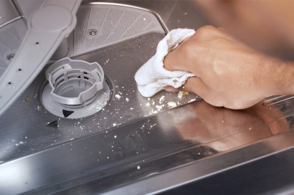 تمیز کردن ماشین ظرفشویی بوش