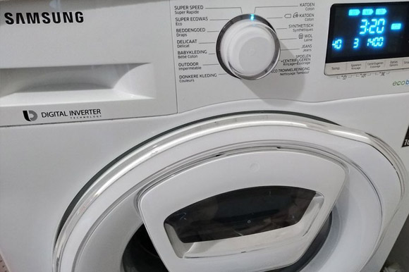 تنظیم تایمر ماشین لباسشویی سامسونگ