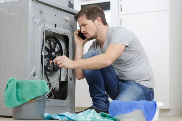 علت تخلیه نشدن آب ماشین لباسشویی ال جی