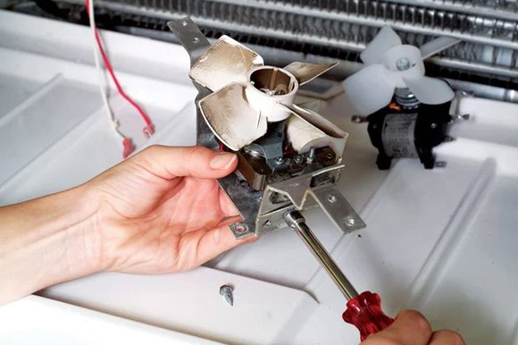 تشخیص سوختن موتور یخچال